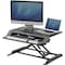 Fellowes Workstation, Sit-Stand, 34-2/5"Wx28-2/5"Lx7-3/5"H, Black FEL8215001 - alternate 7